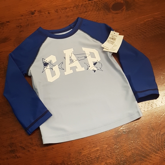 GAP Other - Shark rash guard top 18-24 months